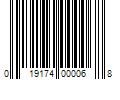 Barcode Image for UPC code 019174000068