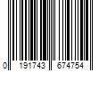 Barcode Image for UPC code 0191743674754