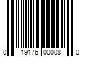 Barcode Image for UPC code 019176000080