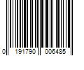 Barcode Image for UPC code 0191790006485