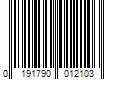 Barcode Image for UPC code 0191790012103