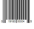 Barcode Image for UPC code 019180000045