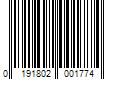 Barcode Image for UPC code 0191802001774