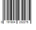 Barcode Image for UPC code 0191804232275