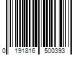 Barcode Image for UPC code 0191816500393