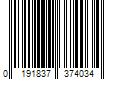 Barcode Image for UPC code 0191837374034