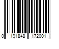 Barcode Image for UPC code 0191848172001