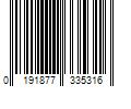 Barcode Image for UPC code 0191877335316