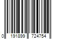 Barcode Image for UPC code 0191899724754