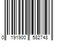 Barcode Image for UPC code 0191900582748