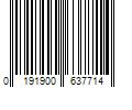 Barcode Image for UPC code 0191900637714