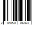 Barcode Image for UPC code 0191900753902