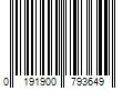 Barcode Image for UPC code 0191900793649