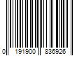 Barcode Image for UPC code 0191900836926