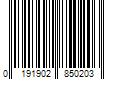 Barcode Image for UPC code 0191902850203