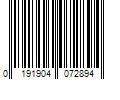 Barcode Image for UPC code 0191904072894