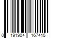 Barcode Image for UPC code 0191904167415