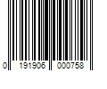 Barcode Image for UPC code 0191906000758