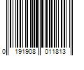 Barcode Image for UPC code 0191908011813