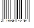 Barcode Image for UPC code 0191929404786