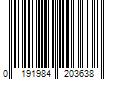 Barcode Image for UPC code 0191984203638