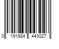 Barcode Image for UPC code 0191984443027