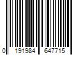 Barcode Image for UPC code 0191984647715