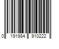 Barcode Image for UPC code 0191984910222