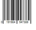 Barcode Image for UPC code 0191984947389