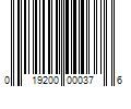 Barcode Image for UPC code 019200000376