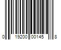 Barcode Image for UPC code 019200001458