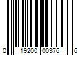 Barcode Image for UPC code 019200003766