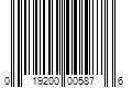 Barcode Image for UPC code 019200005876