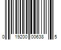 Barcode Image for UPC code 019200006385