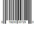 Barcode Image for UPC code 019200007290