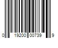 Barcode Image for UPC code 019200007399