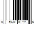 Barcode Image for UPC code 019200007528