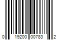 Barcode Image for UPC code 019200007832