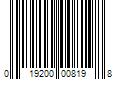 Barcode Image for UPC code 019200008198