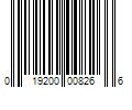 Barcode Image for UPC code 019200008266