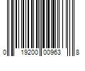 Barcode Image for UPC code 019200009638