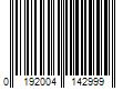 Barcode Image for UPC code 0192004142999