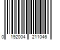 Barcode Image for UPC code 0192004211046