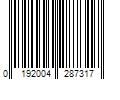 Barcode Image for UPC code 0192004287317