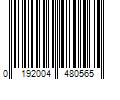 Barcode Image for UPC code 0192004480565