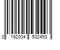 Barcode Image for UPC code 0192004532493