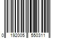 Barcode Image for UPC code 0192005550311