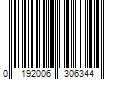 Barcode Image for UPC code 0192006306344