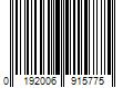 Barcode Image for UPC code 0192006915775