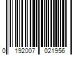 Barcode Image for UPC code 0192007021956